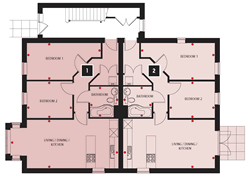 Sandringham Mews First Floor plan